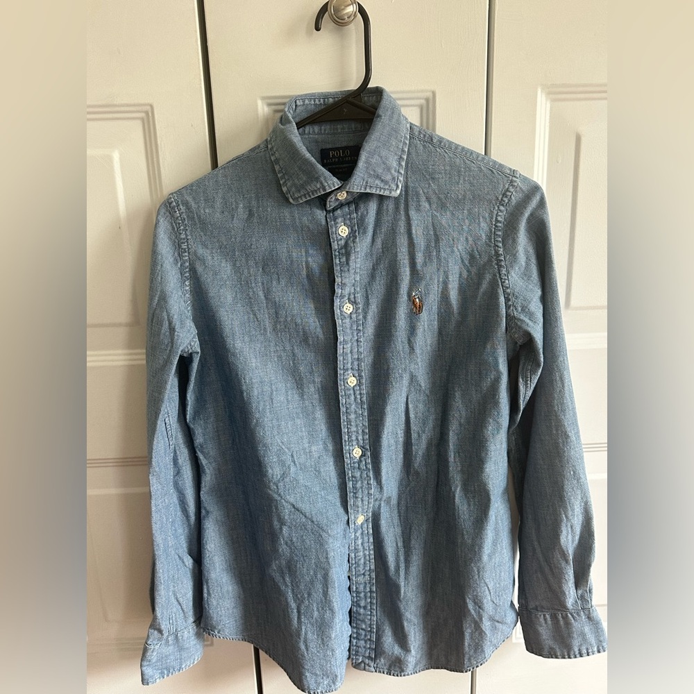 Ralph Lauren Denim Button Up Size 6 Women
